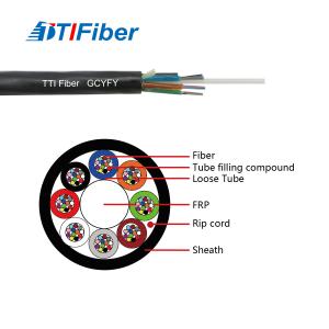Quality Outdoor Optical Fiber Cable Air Blown Micro Cable GCYFY 24 Cores wholesale