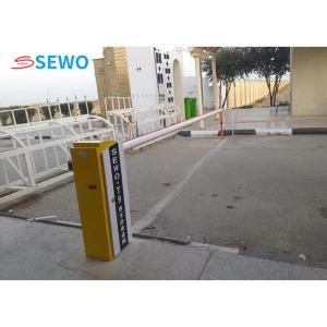 Quality Automatic Security Boom Gate Barrier , Parking Boom Gate With 3-6m Straight Arm wholesale