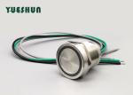 Stainless Steel 1NO Piezoelectric Anti Vandal Push Button Switch