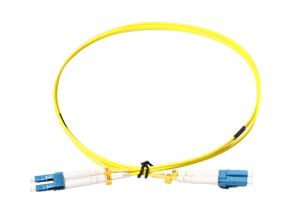 Quality LC UPC to LC UPC Single Mode Duplex Fiber Optic Patch Cord wholesale