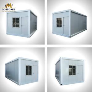 Quality Mobile Steel Frame Prefab House Easy Assembly 20ft Container House wholesale