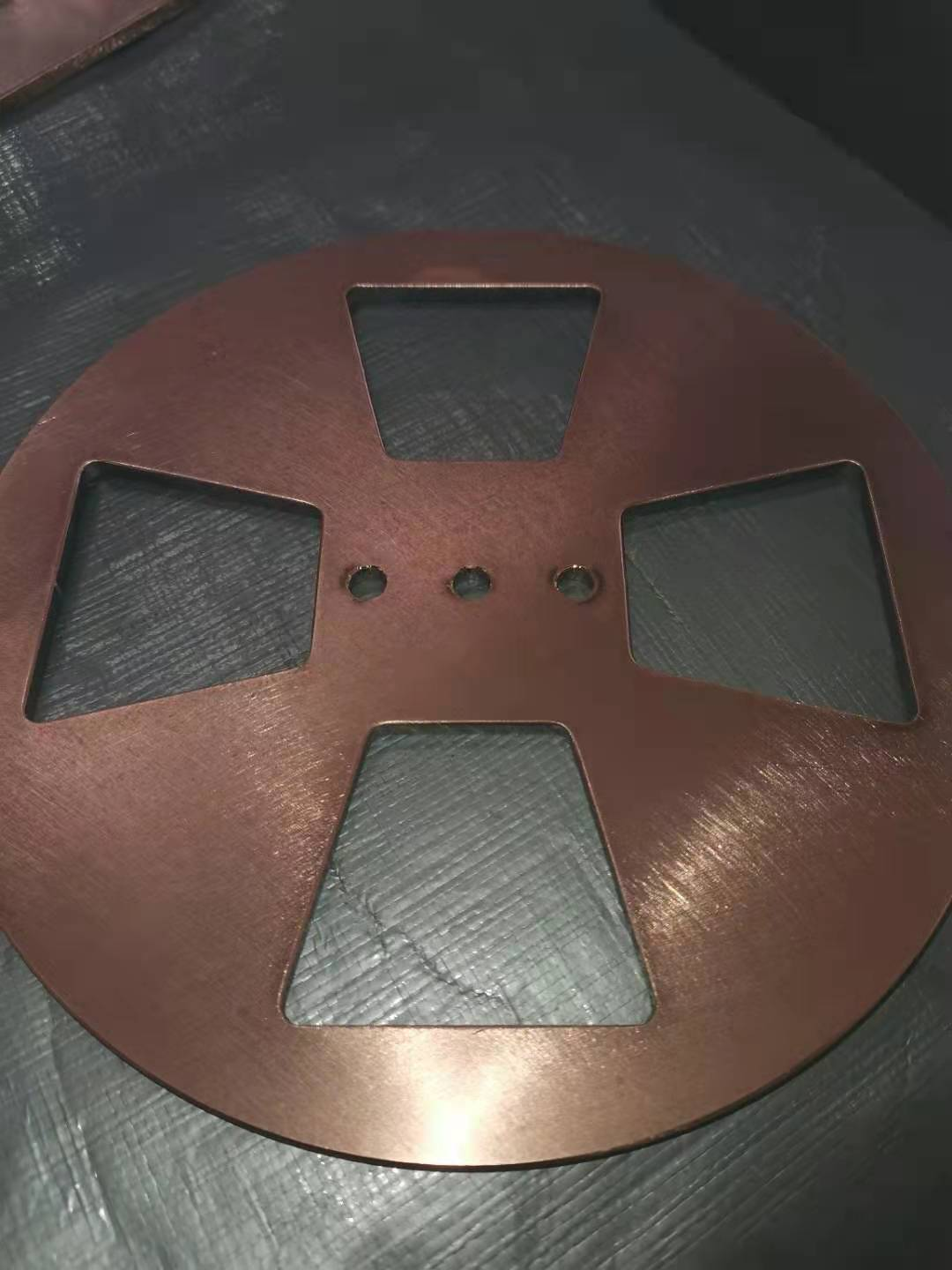 Deburring And Sanding Edge Rounding Machine For Iron Sheet Metal Polishing