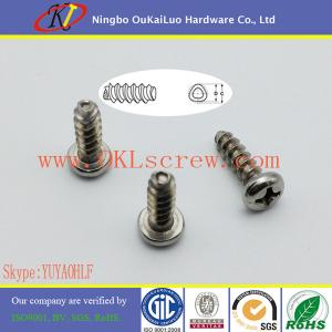 Quality Stainless Steel Pan Head Plastite 48-2 Thread Rolling Screws wholesale