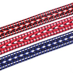 Quality High Tenacity Woven 38mm Brocade Ribbon Trim wholesale