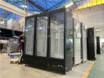 3 Doors Upright Freezer For Ice Cream Display