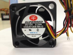 Quality DC 12V 5V Cooling Fan Ball Bearing / Sleeve Bearing Black Color wholesale