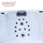 Acrylic Massage Outdoor Bathtubs Fiberglass Spa 6 People Family Hot Tubs