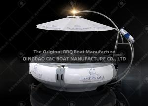 Quality 1550kgs Load Diameter 350cm Foldable HDPE BBQ Boat wholesale
