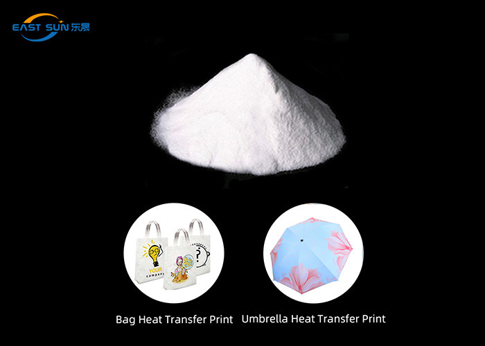 White PA Heat Transfer Powder Polyamide Powder Sublimation On Cotton Textile