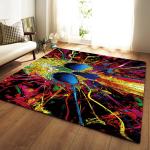 Living room carpet, bedroom floor mat, DIY pattern, flexible cross-border carpet