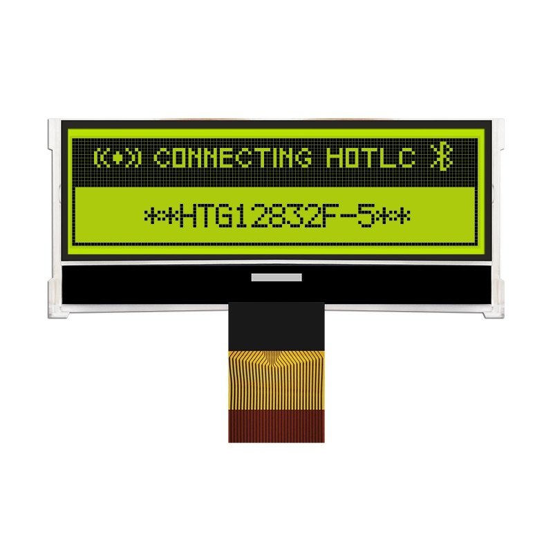 128X32 Graphic COG LCD ST7565R | FSTN + Display With White Backlight/HTG12832F-5