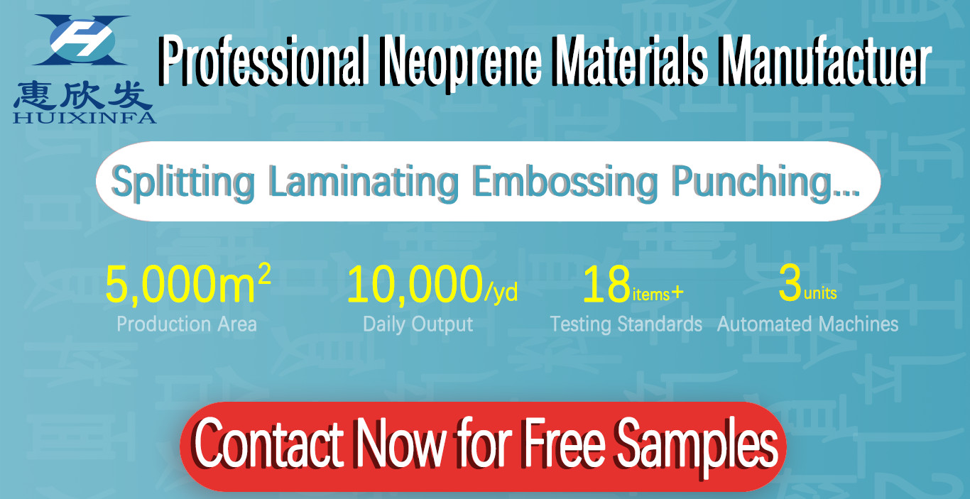 5mm Neoprene Fabric Material / Super Stretch Custom Printed Wetsuit Neoprene Rubber Sheet Fabric Elbow And Knee Pads