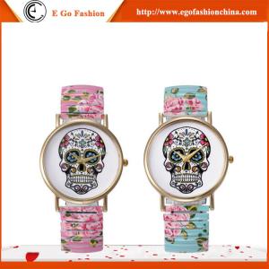 Quality GV08 Fashion Jewelry Wholesale Human Skeleton Dial Watch Quartz Analog Watches Lady Woman wholesale