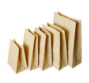 Quality custom hot sale kraft paper shopping bag wholesale