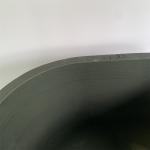 Good Thermal Conductivity Chemical Stability Oval Type Crucible Metal Melting