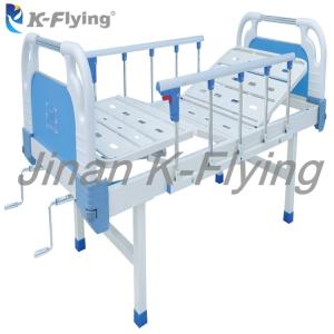 Quality Portable 2 Cranks Healthcare Hospital Patient Manual Nursing Bed wholesale