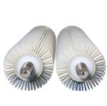 60mm Nylon Industrial Cylindrical Brush Cleaning Roller Customizable