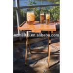 folding bamboo sofa snack tv tray table