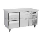Commercial Kitchen Stainless Steel Undercounter Refrigerator 1360x700x850mm With