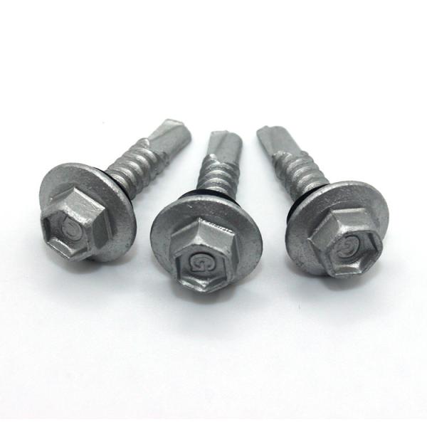GB Standard Stainless Steel Galvanized Metal Hexagonal Head Self-Drilling