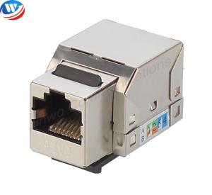 Quality Metallic Color STP Keystone Jack 90 Degree Cat6 Keystone Jack wholesale