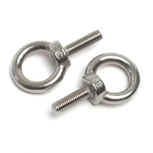 Quality Fastening Eye Bolts Nuts With Round Head Style DIN / ANSI / GB Standard wholesale