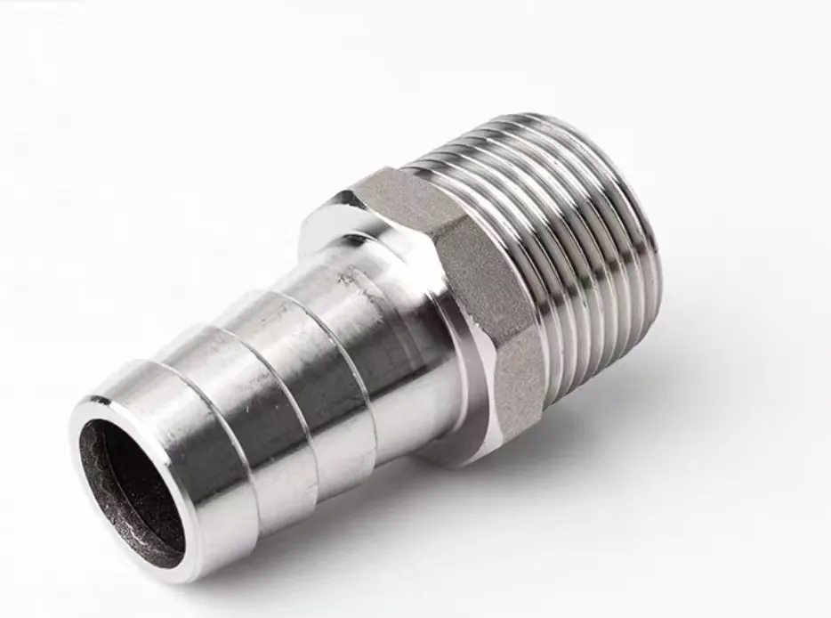 Pipe Lines Connect with DIN Standard Stainless Steel Hose Nipple Male Casting Nipple