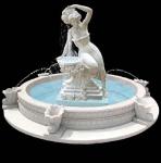 Stone carving statue fountain white marble sculpture water fountains ,stone