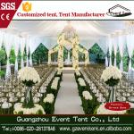 Luxury Romantic Garden White Catering Wedding Party Tent 500 Seat