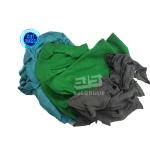 Dark Color Mixed Cotton Cloth Scraps Industrial Cleaning Rags 100% Cotton Wiping