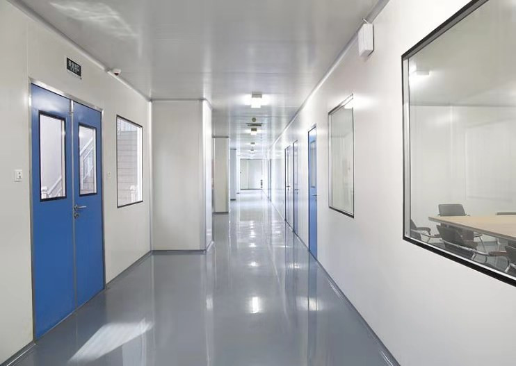 43kg/M3 Lab EPS Panel Class 10000 Cleanroom , 380V Polyurethane Panel Portable Clean Room