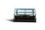 300L Refrigerated Deli Case 110V 60HZ Curved Display Fridge