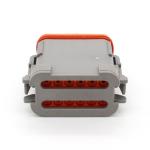 DT06-12SA-E003 12 Way Deutsch Automotive Connectors TE Female Receptacle