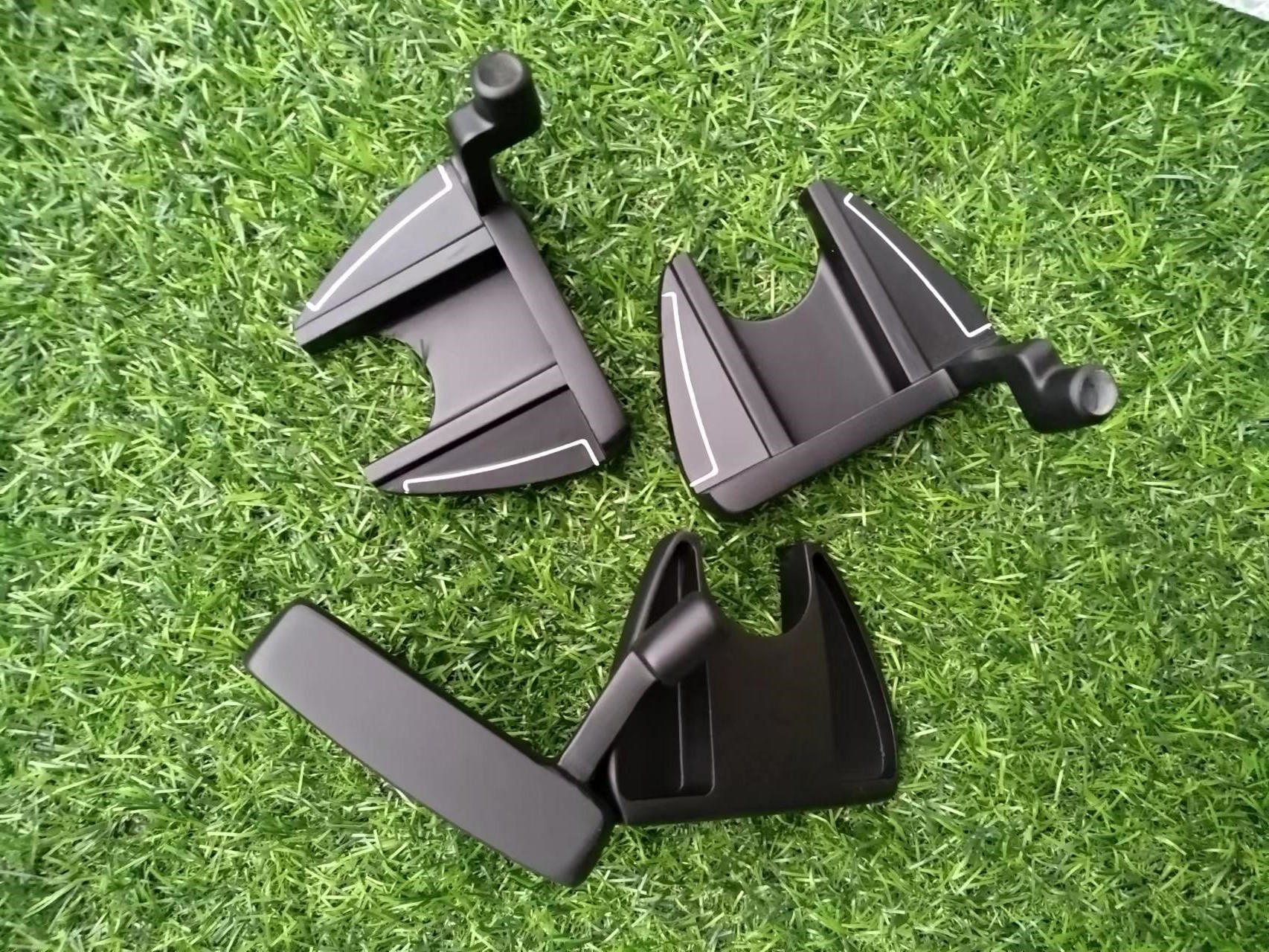 mallet golf putter, golf head , golf putter , complete golf putter