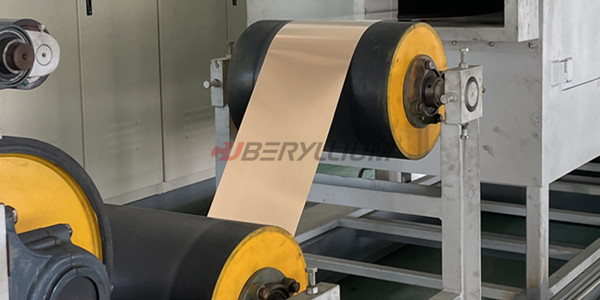 CuBe2 Beryllium Copper Strip Hardness 360 - 400HV State XHMS