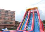 10m High Adults Giant Commercial Inflatable Water Slides Made of 0.55mm pvc