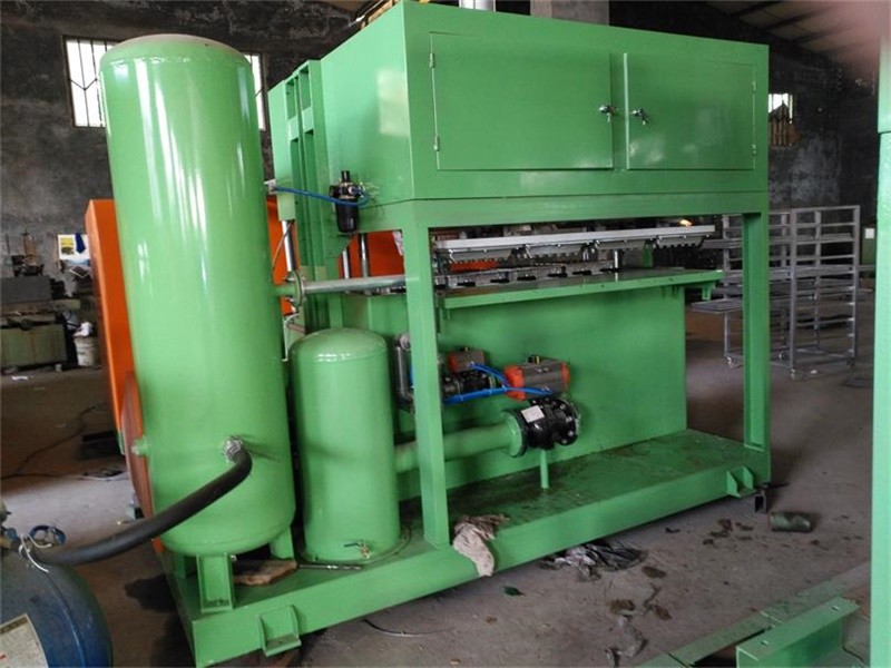 Automatic Paper Egg Tray Production Line With Dryer 1000pcs/hr Easy Operation