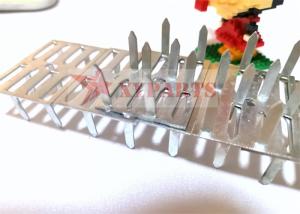Quality 54mmx38mm Stamped High Grade Zinc Plating Steel Rock Wool Impaling Clips wholesale