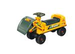 Pretend Play Ride On Trucks For Toddlers , Plastic Bulldozer Sliding Car
