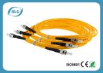 FC ST 50/125um Lc To Lc Fiber Patch Cable Single Mode Customized Length