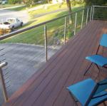 DIY install staircase balustrade wire cable railing system stainless steel