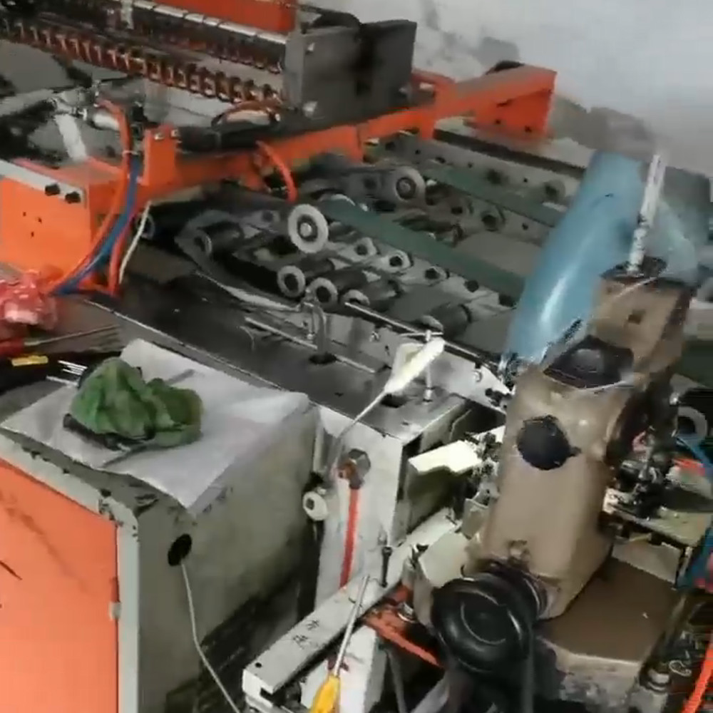 1.5KW Electric Used Automatic Cutting And Sewing Machine For Woven Bags