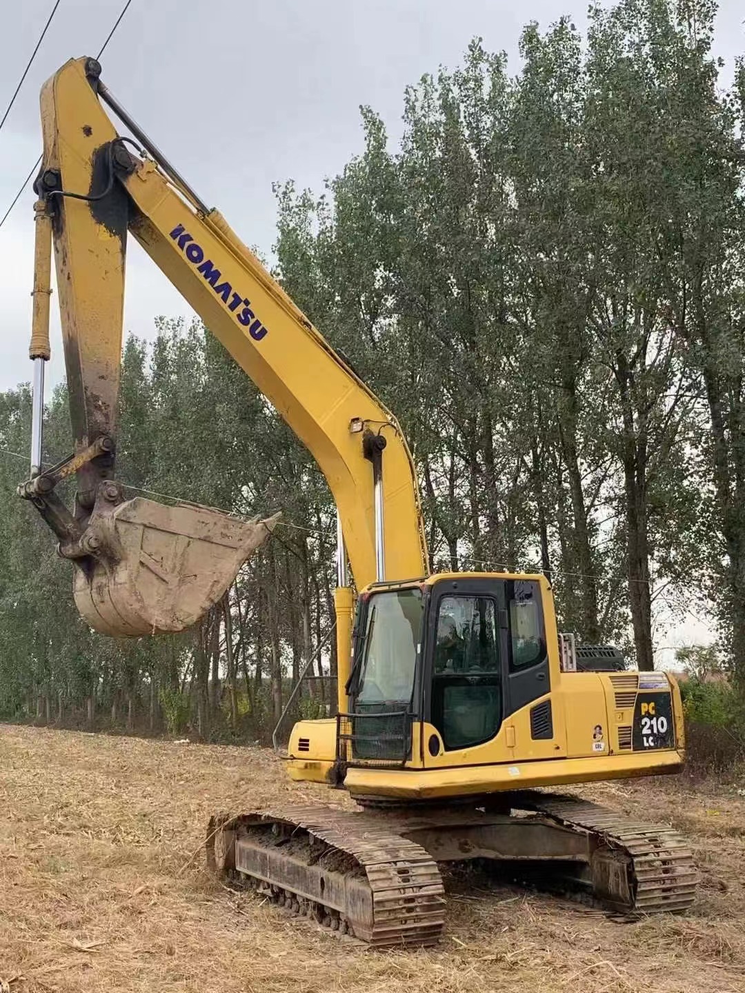 21000 KG Weight Komatsu 200-8 Excavator Original Hydraulic Pump Excellent Performance