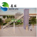 H Column Steel Structural Framework Wide Span Steel Truss Bridge