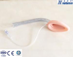 Quality Solid Silicone Curved Laryngeal Mask Airway With PVC Tube / Silicone Cuff wholesale
