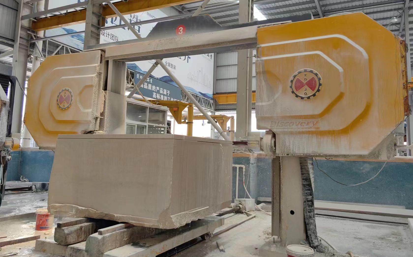 Granite Marble Diamond Wire Saw Profiling Cutting Machine