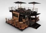 Topshaw Prefab Bar Container Modular Movable Shipping Container Restaurant