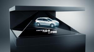 Quality 42 Inch 3D Hologram Pyramid Advertising Displays for Jewelry , CE Certificate wholesale