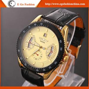 China WN01 Mechanical Movement Mechanic Watches Man Leather Watch Hollow Out Rose Gold Watches on sale