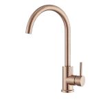 Stainless Steel 304/316 Material Kitchen Fitting Single Handle Sink Faucet Hot